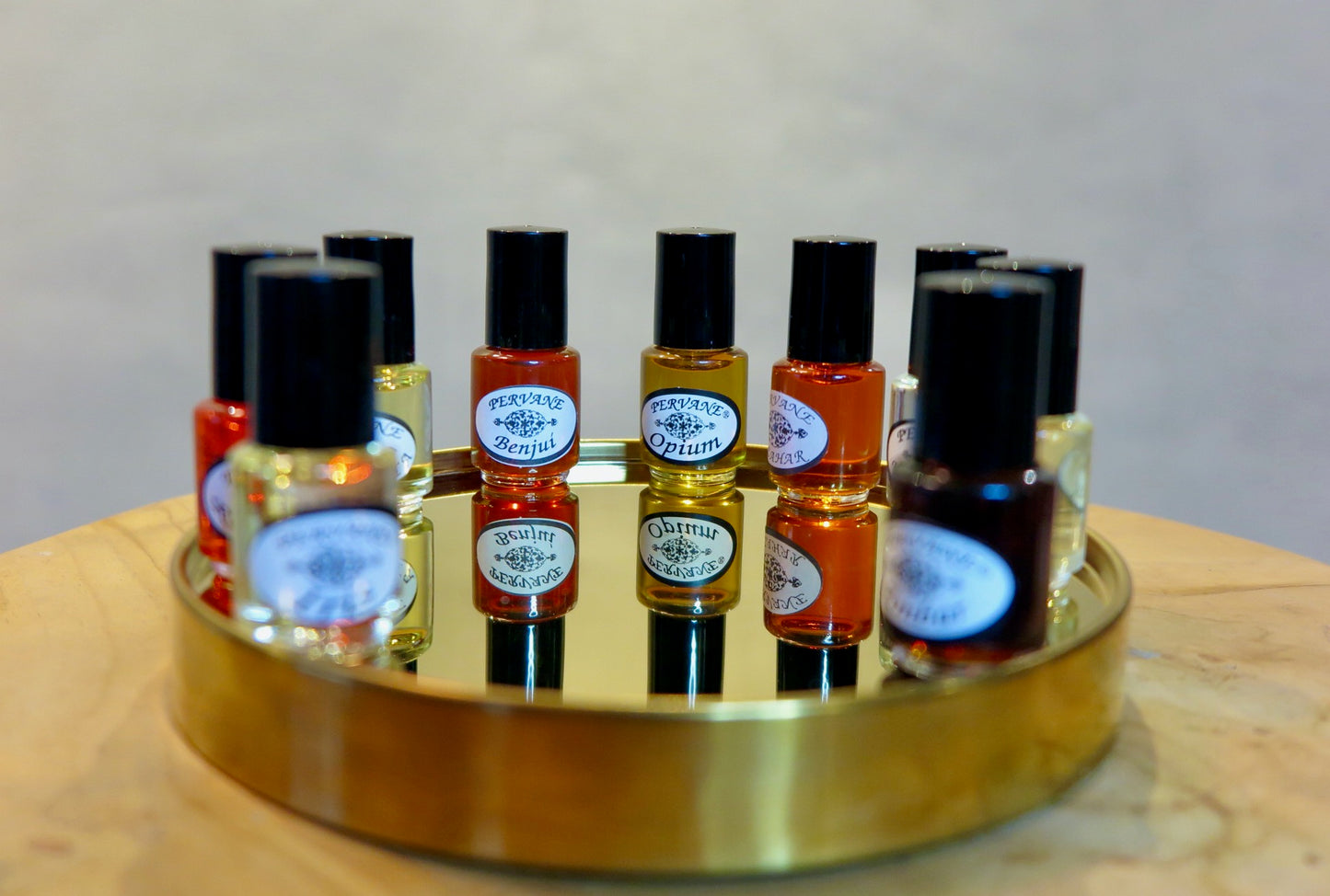 Huile de parfum pure en mini roller