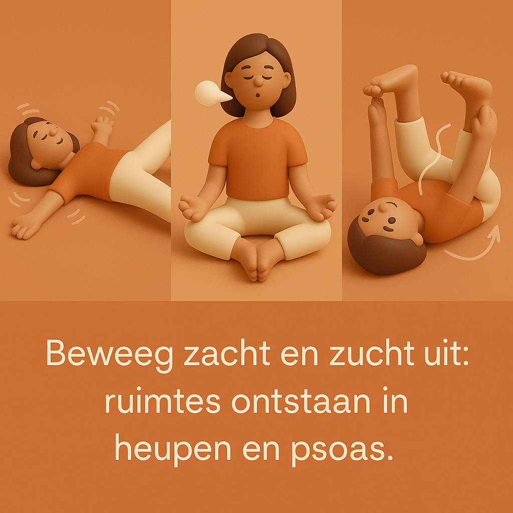 PSOAS oefenlessen – 4 réductions en ligne de 45 à 60 minutes 