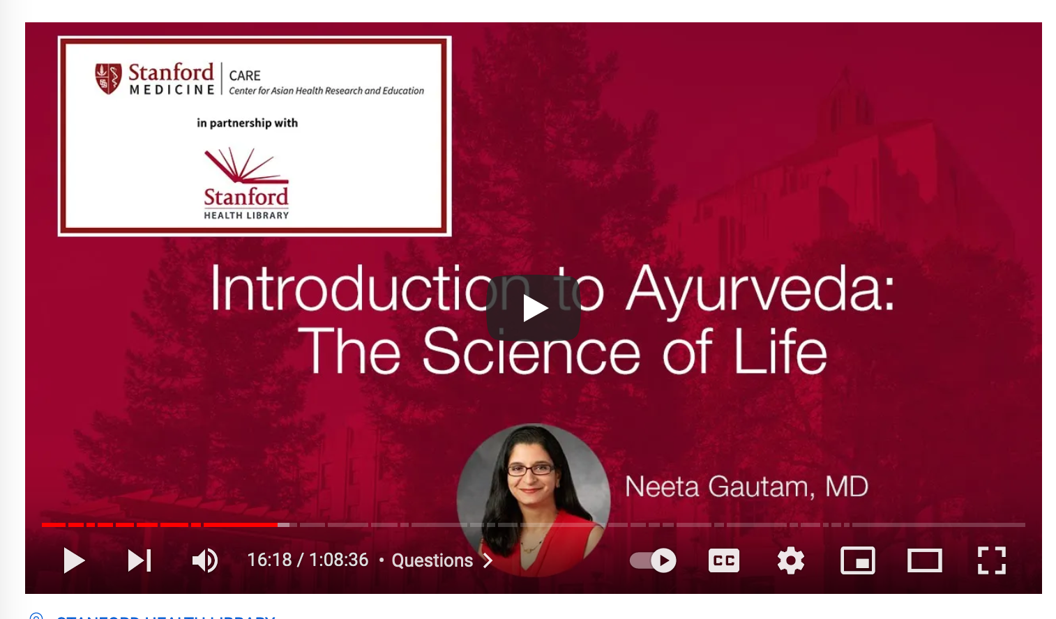 Video laden: Introduction to Ayurveda the science of life