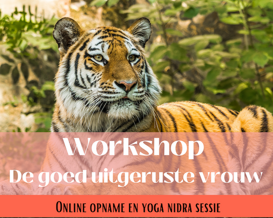 Yoga nidra workshop; de goed uitgeruste vrouw